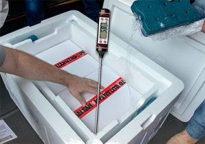 Instruções para recebimento de produtos termolábeis