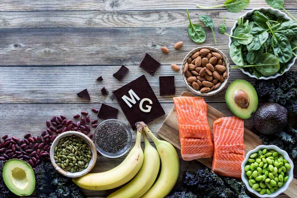 Alimentos representando as vitaminas para memória e concentração