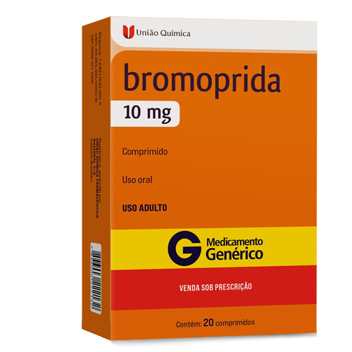 BROMOPRIDA 10MG COM 20 COMPRIMIDOS
